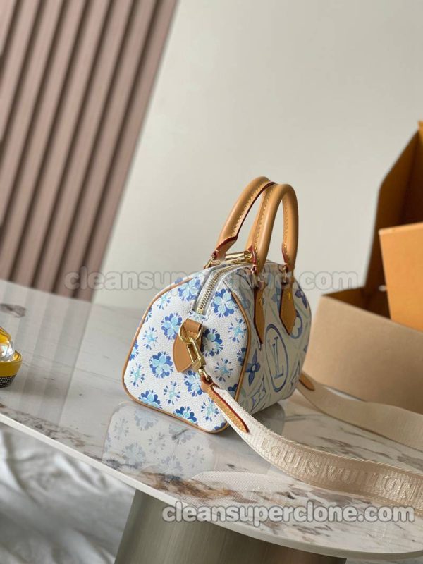 Louis Vuitton bag Super Clone picture and price blue Shoulder Crossbody Handbag cowhide women 2