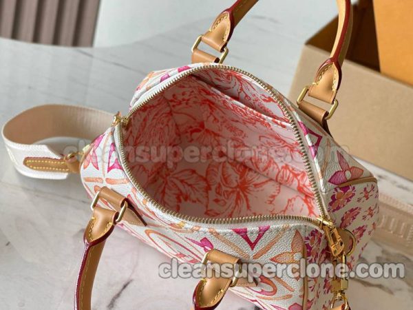 Shoulder bag replica details and pricing red Louis Vuitton Crossbody Handbag cowhide women 9