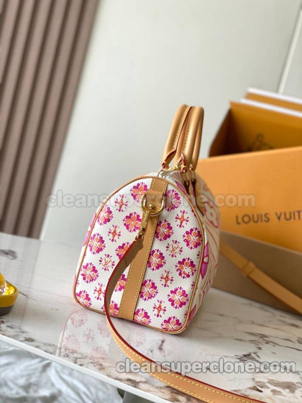 Handbag bag replica details and pricing Pink Louis Vuitton cowhide women 2