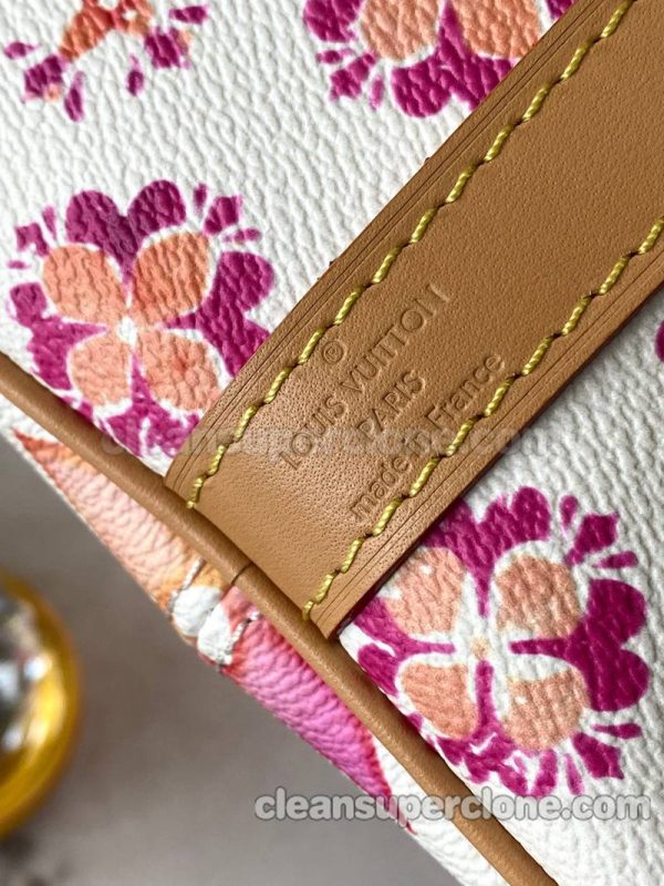 Handbag bag replica details and pricing Pink Louis Vuitton cowhide women 7