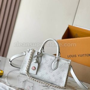 Louis Vuitton bag Super Clone picture and price white Handbag Shoulder Crossbody cowhide women