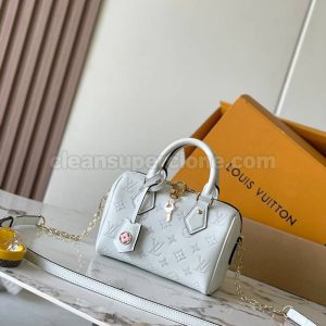 Louis Vuitton bag Super Clone picture and price white Handbag Shoulder Crossbody cowhide women