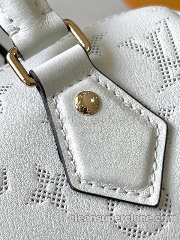 Louis Vuitton bag Super Clone picture and price white Handbag Shoulder Crossbody cowhide women 5