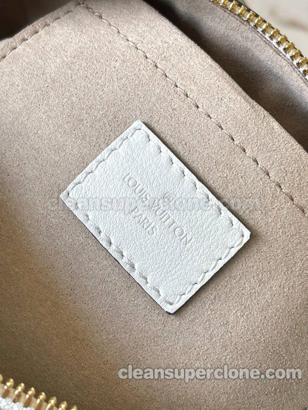 Louis Vuitton bag Super Clone picture and price white Handbag Shoulder Crossbody cowhide women 9