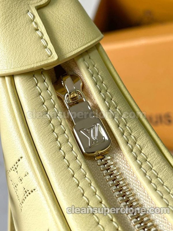 Louis Vuitton bag Super Clone picture and price yellow Shoulder Crossbody cowhide women 6