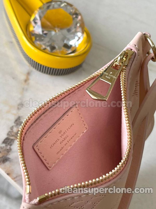 Shoulder bag replica details and pricing pink Louis Vuitton Crossbody cowhide women 9