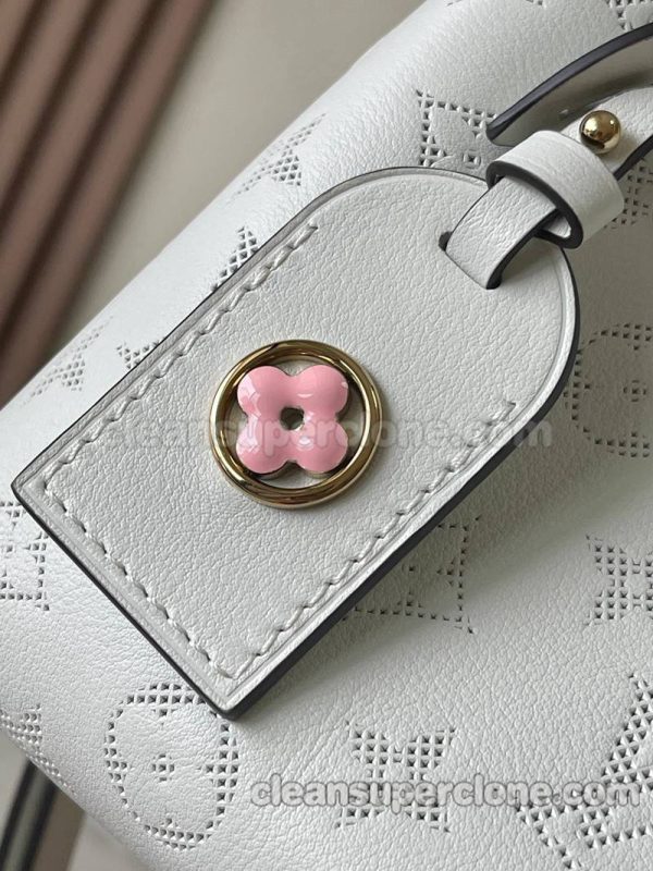 cowhide bag 1:1 Copy description and price white Louis Vuitton Shoulder Crossbody women 5