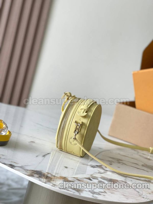 cowhide bag 1:1 Copy description and price yellow Louis Vuitton Shoulder Crossbody women 2