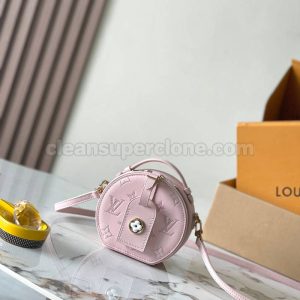 Louis Vuitton bag Super Clone picture and price Pink Shoulder Crossbody cowhide women