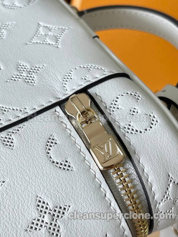 Louis Vuitton bag Super Clone picture and price White Handbag Shoulder Crossbody cowhide women 6