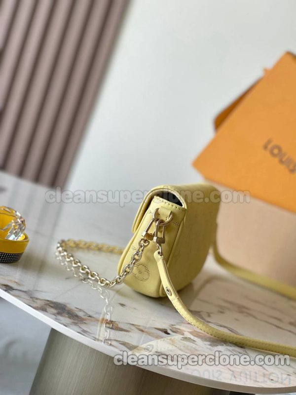 Shoulder bag replica details and pricing yellow Louis Vuitton Crossbody cowhide women 2