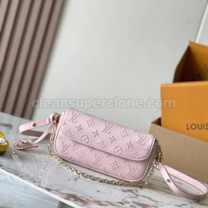 Louis Vuitton bag Super Clone picture and price Pink Shoulder Crossbody cowhide women