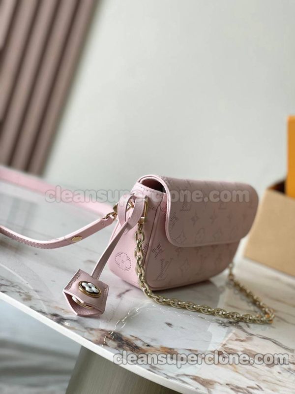 Louis Vuitton bag Super Clone picture and price Pink Shoulder Crossbody cowhide women 2