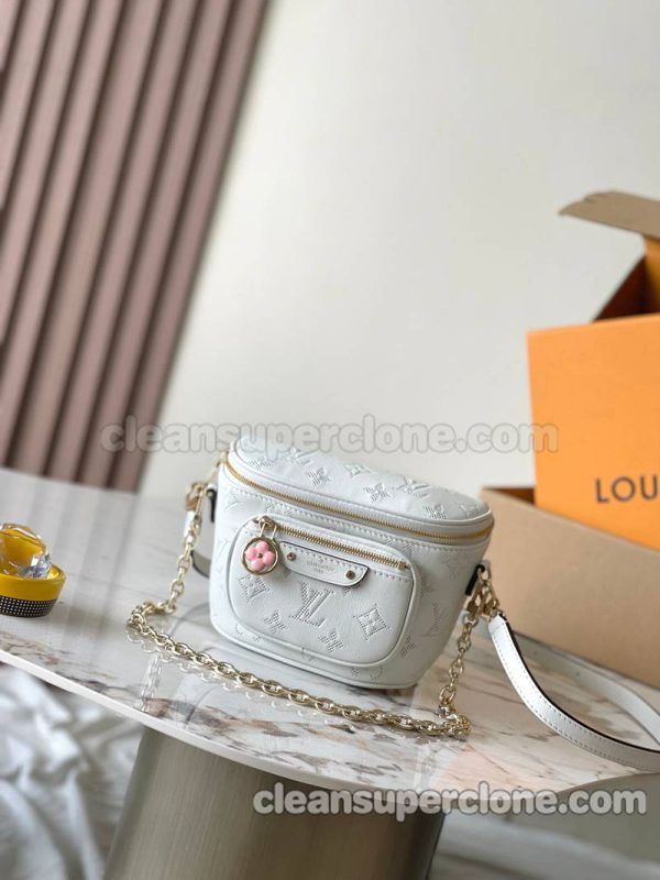 Shoulder bag replica details and pricing White Louis Vuitton Crossbody cowhide women