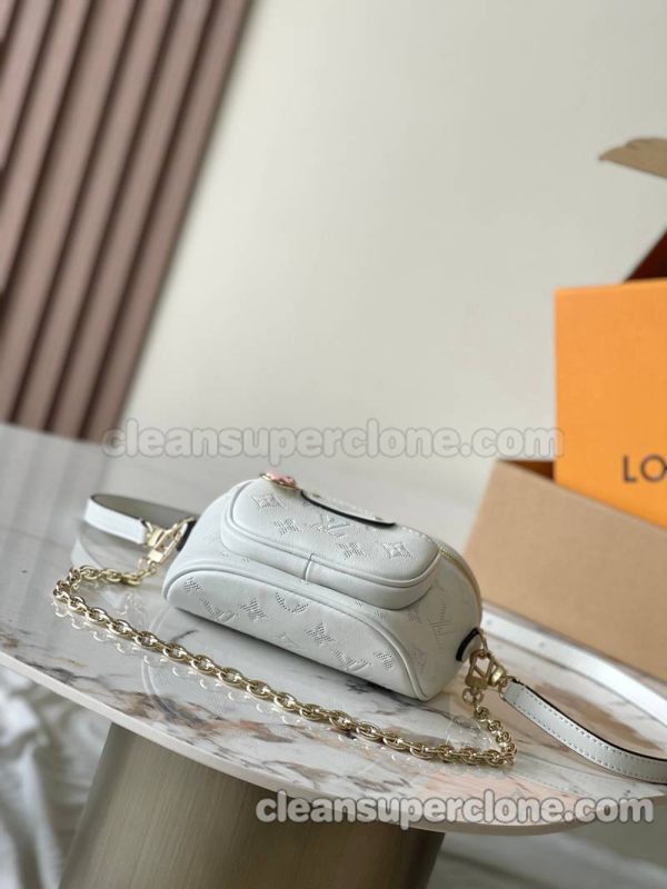 Shoulder bag replica details and pricing White Louis Vuitton Crossbody cowhide women 4