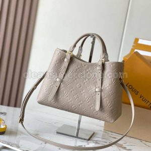 Shoulder bag replica details and pricing taupe Louis Vuitton Crossbody Handbag cowhide women