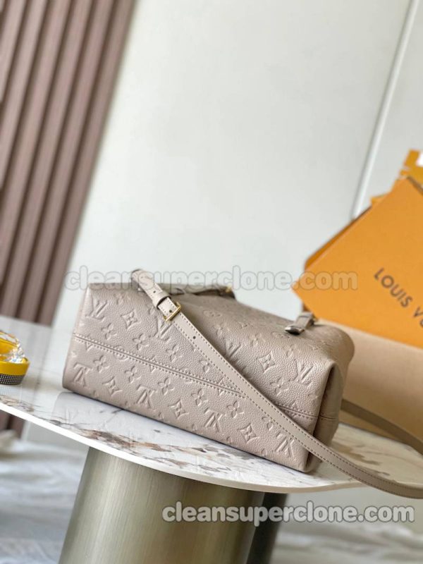 Shoulder bag replica details and pricing taupe Louis Vuitton Crossbody Handbag cowhide women 4