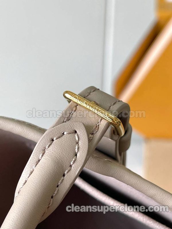 Shoulder bag replica details and pricing taupe Louis Vuitton Crossbody Handbag cowhide women 7