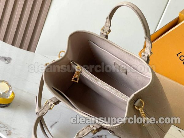 Shoulder bag replica details and pricing taupe Louis Vuitton Crossbody Handbag cowhide women 9