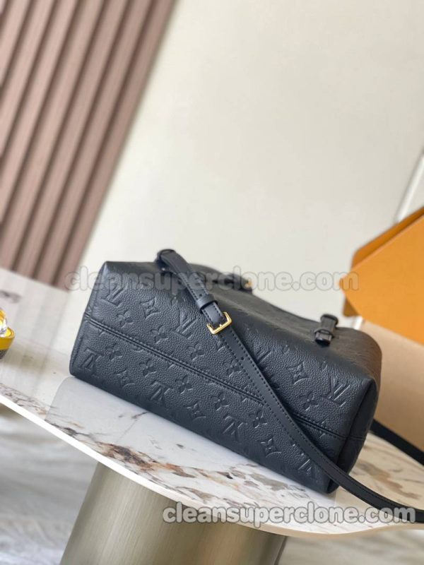 Louis Vuitton bag Super Clone picture and price Black Shoulder Crossbody Handbag cowhide women 4