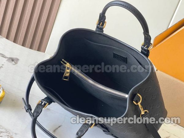 Louis Vuitton bag Super Clone picture and price Black Shoulder Crossbody Handbag cowhide women 9