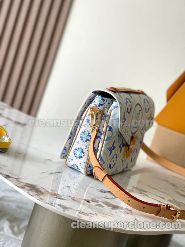 Louis Vuitton bag Super Clone picture and price blue Shoulder Crossbody cowhide women 2