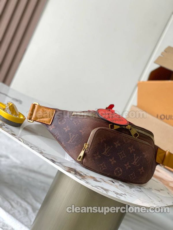 Louis Vuitton bag Super Clone picture and price brown Waist cowhide women and men 2