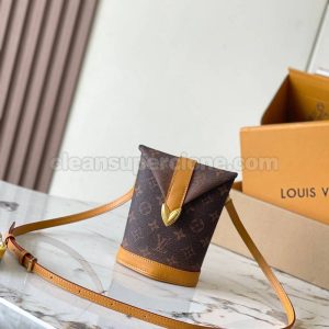 Louis Vuitton bag Super Clone picture and price brown Crossbody Shoulder cowhide women and men