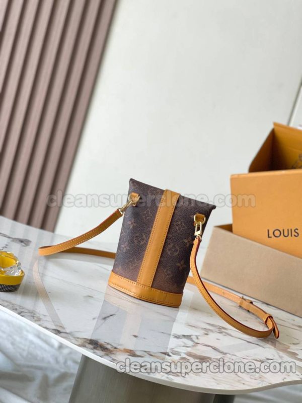 Louis Vuitton bag Super Clone picture and price brown Crossbody Shoulder cowhide women and men 3