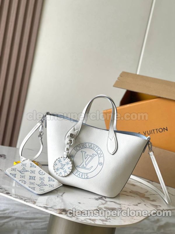 Handbag bag replica details and pricing white Louis Vuitton Crossbody Shoulder cowhide women