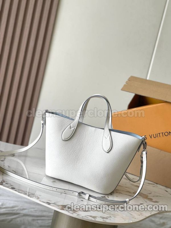 Handbag bag replica details and pricing white Louis Vuitton Crossbody Shoulder cowhide women 3