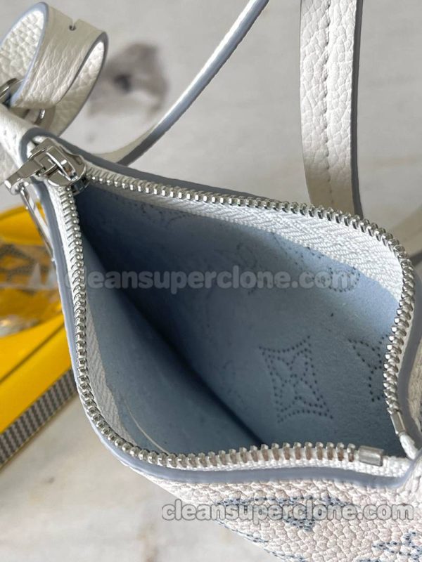 Handbag bag replica details and pricing white Louis Vuitton Crossbody Shoulder cowhide women 9