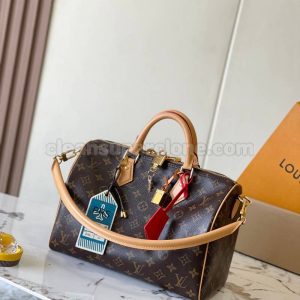 Handbag bag replica details and pricing brown Louis Vuitton Shoulder Crossbody cowhide women