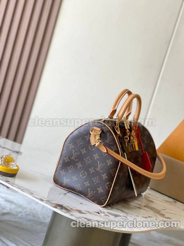 Handbag bag replica details and pricing brown Louis Vuitton Shoulder Crossbody cowhide women 2