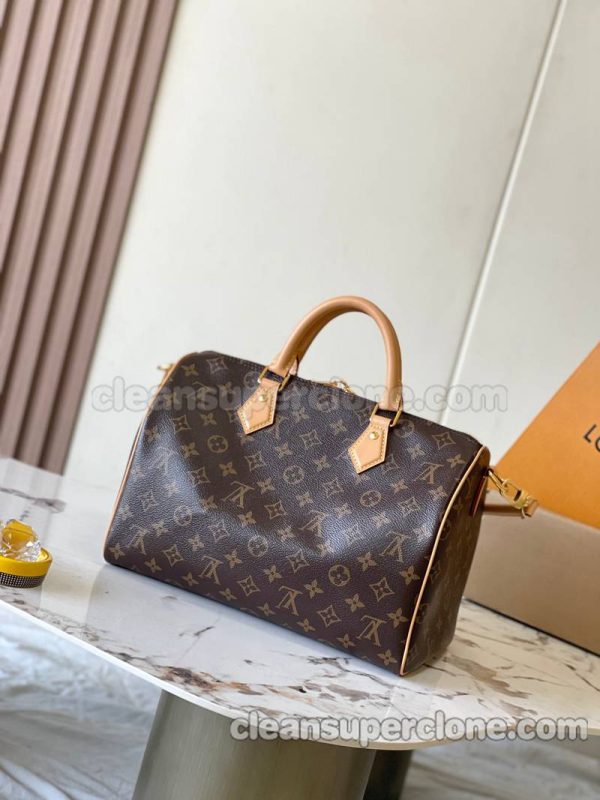 Handbag bag replica details and pricing brown Louis Vuitton Shoulder Crossbody cowhide women 3