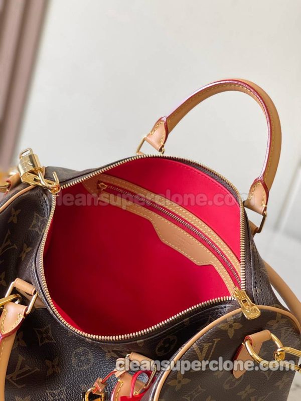 Handbag bag replica details and pricing brown Louis Vuitton Shoulder Crossbody cowhide women 8