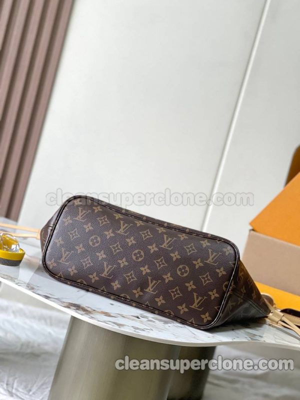 Handbag bag replica details and pricing brown Louis Vuitton Shoulder cowhide women and men 4