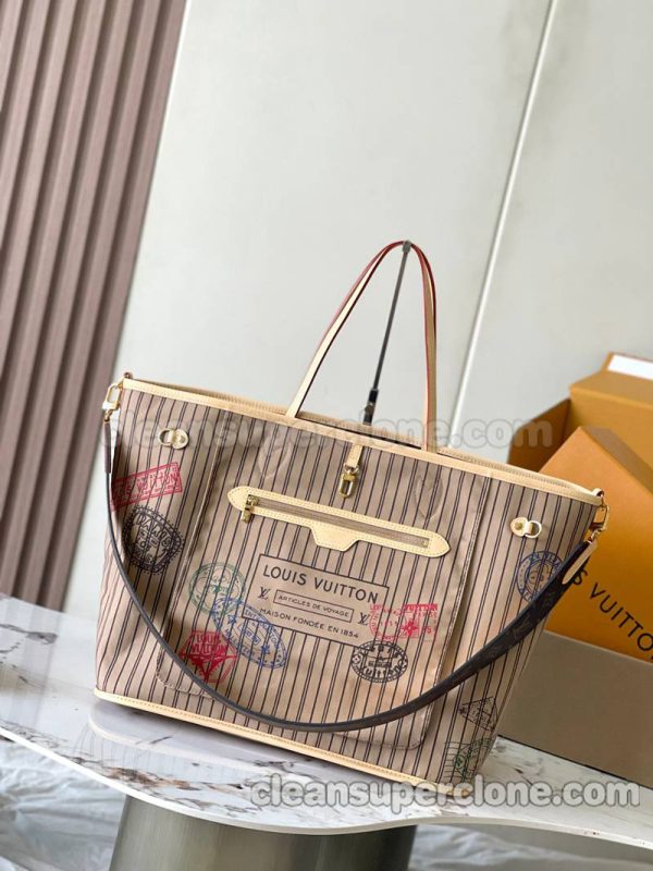 Handbag bag replica details and pricing brown Louis Vuitton Shoulder cowhide women and men