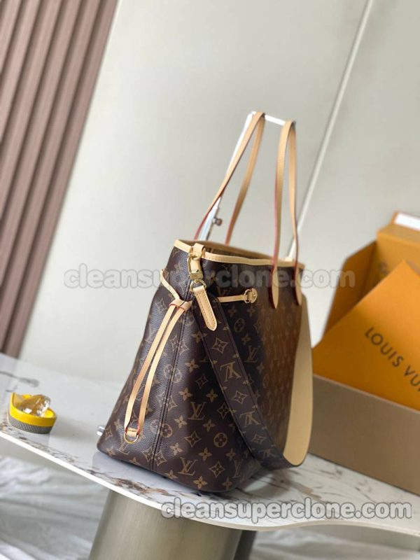 Handbag bag replica details and pricing brown Louis Vuitton Shoulder cowhide women and men 8