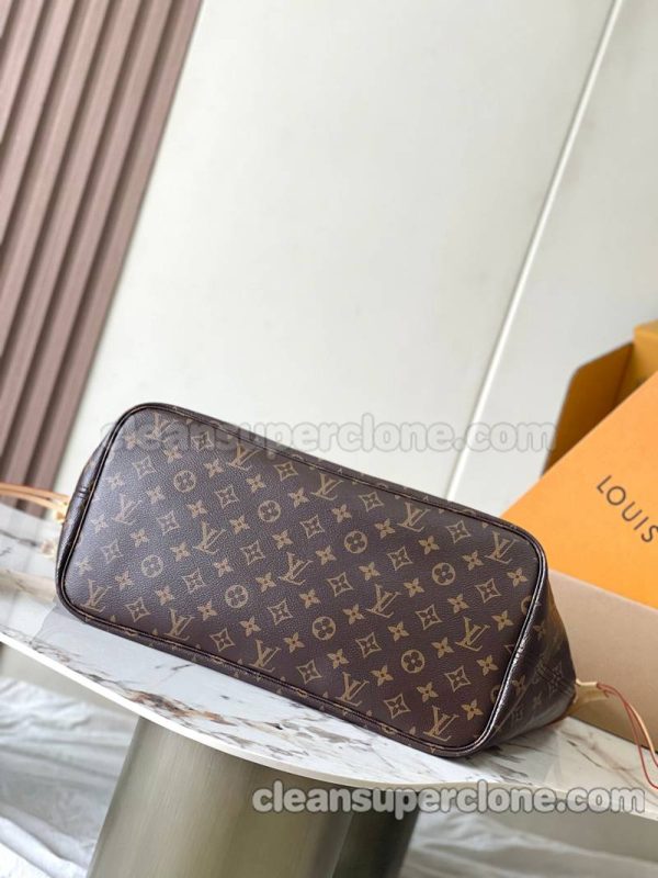 Handbag bag replica details and pricing brown Louis Vuitton Shoulder cowhide women and men 9