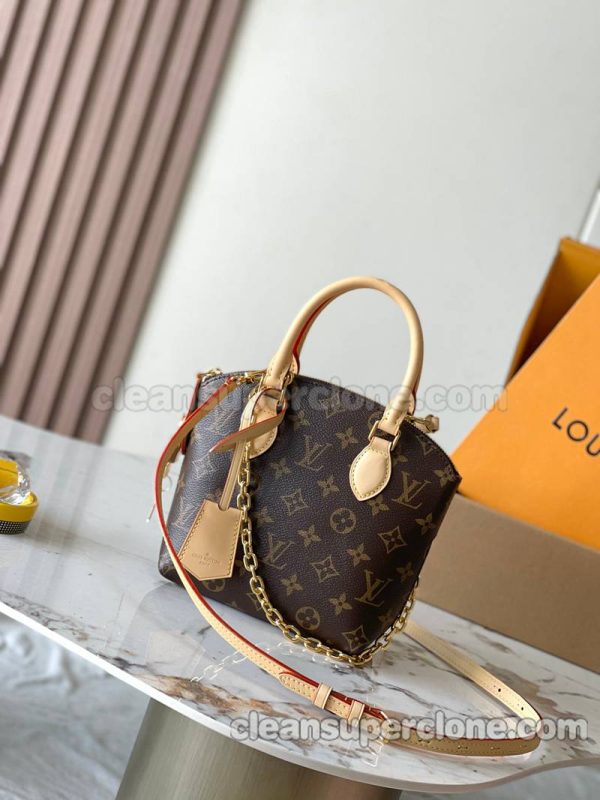 Louis Vuitton bag Super Clone picture and price brown Handbag Shoulder Crossbody cowhide women and men