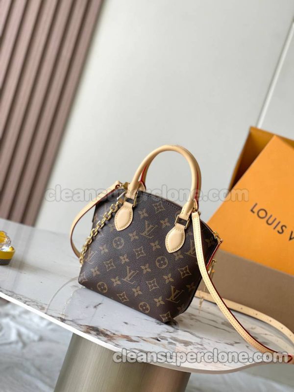 Louis Vuitton bag Super Clone picture and price brown Handbag Shoulder Crossbody cowhide women and men 3