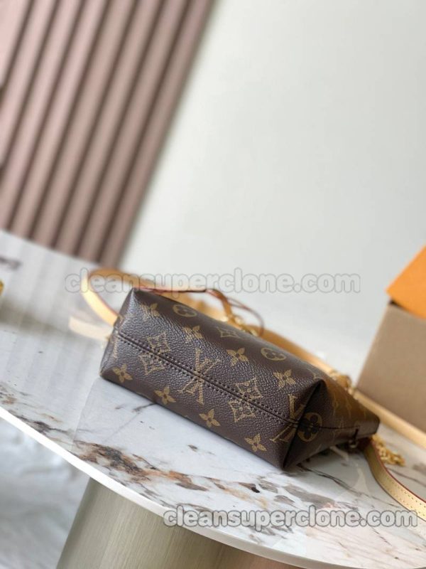 Louis Vuitton bag Super Clone picture and price brown Handbag Shoulder Crossbody cowhide women and men 4