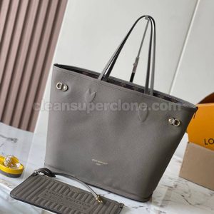 Handbag bag replica details and pricing Elephant Grey Louis Vuitton Shoulder cowhide women and men