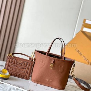 Handbag bag replica details and pricing Brown Louis Vuitton Shoulder cowhide women 2