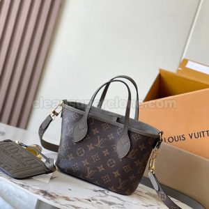 Handbag bag replica details and pricing Elephant Grey Louis Vuitton Shoulder cowhide women