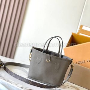 Handbag bag replica details and pricing Elephant Grey Louis Vuitton Shoulder cowhide women 4