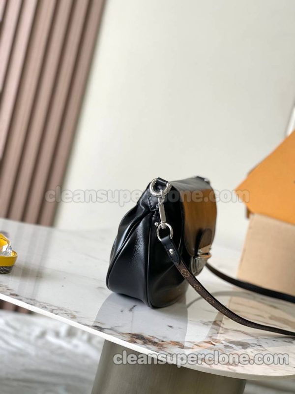 Louis Vuitton bag Super Clone picture and price Black Shoulder Crossbody cowhide women 2