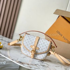 Louis Vuitton bag Super Clone picture and price White Handbag Crossbody cowhide women