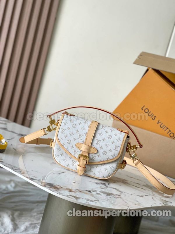 Louis Vuitton bag Super Clone picture and price White Handbag Crossbody cowhide women